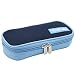 goldwheat Portable Insulin Cooler Bag Diabetic Organizer Medical Travel Cooler (Dark Blue)