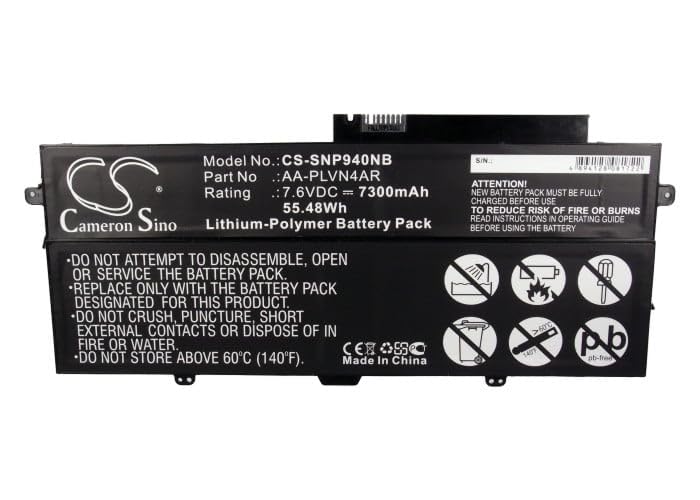 Batería AA-PLVN4AR para Samsung soluciona apagones con sus 7300 mAh 3