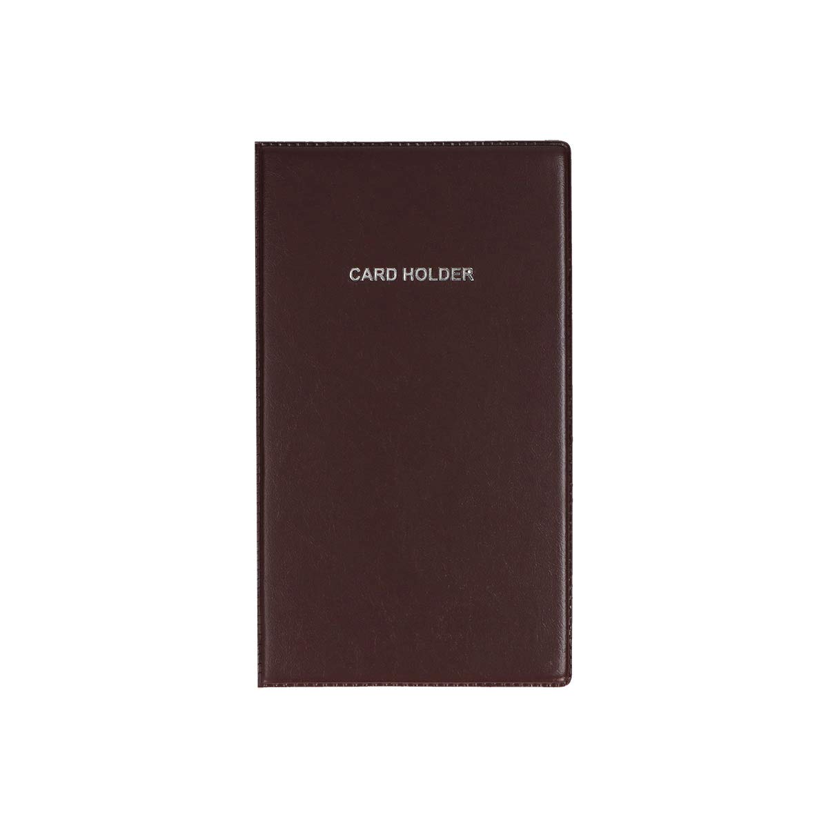 Portabiglietti Da Visita In Pelle Ecologica - Capacit&agrave; 300 Biglietti, Colore Nero | Elegante E Professionale