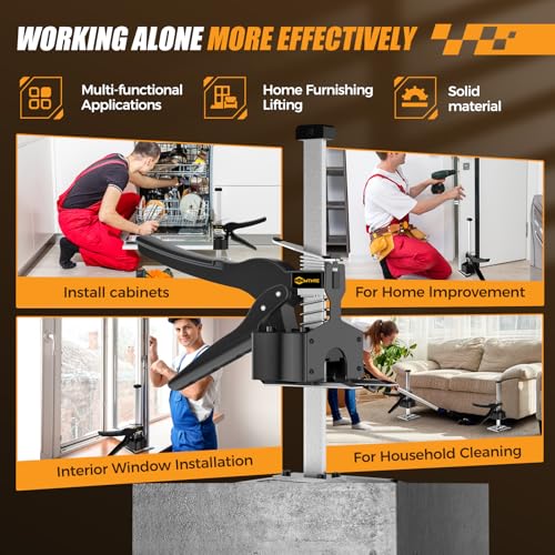 Labor Saving Arm Jack Handle 12 in Furniture Jack Drywall Lift - image 6