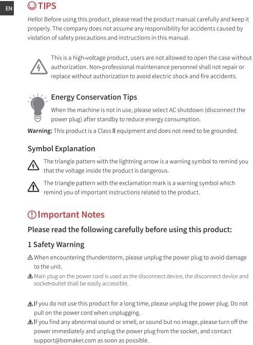 Adjustable feet on projector