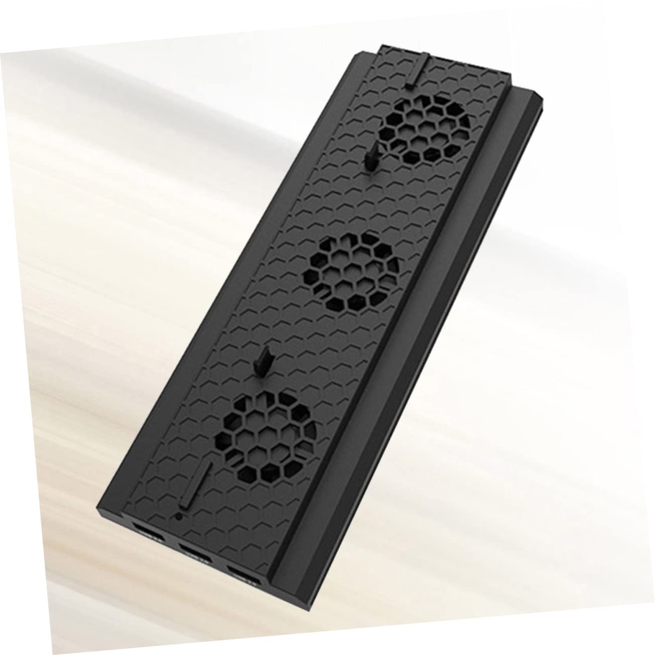 Hemobllo Ventola di Raffreddamento Controllo della Temperatura per Console di Gioco Hub Tre Porte USB Ventola Compatibile One Barra Luminosa Inclusa