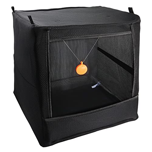 Obert Foldable Slingshot Trap Box, Sound-Proof Recycle, Ammo Catcher for Target Practice