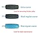 8-Pack Replacement Rollers Used for Amope Pedi Perfect Foot Files Remover (Extra Coarse and Regular Coarse)