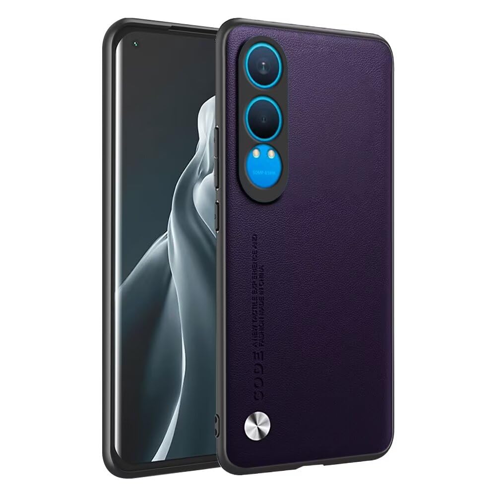 HONLEN Leder-Handyhülle Für OnePlus Nord CE4 Lite 5G – Mit 3 Kartenfach, Magnetverschluss & Standfunktion – Mandala Design In Blau