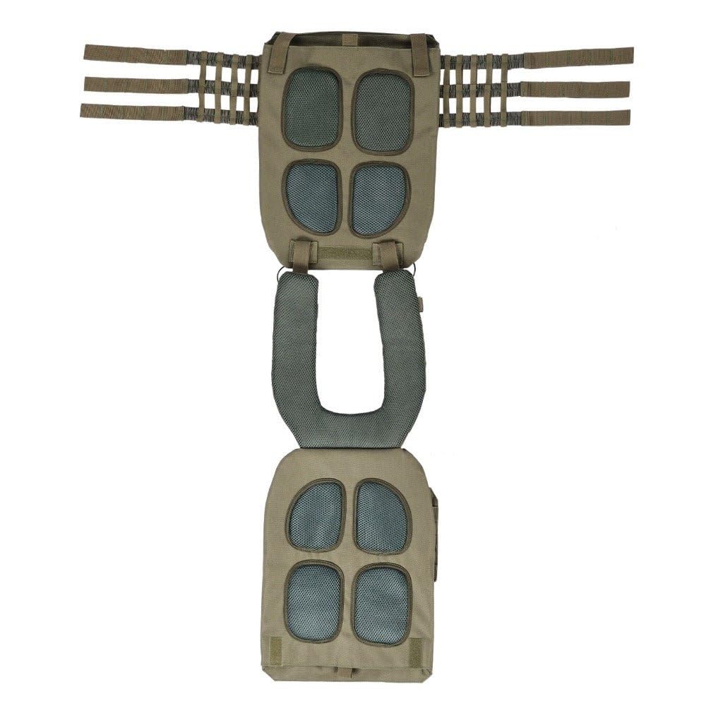 Chaleco Lastrado de 8?kg con Placas Incluidas – Entrenamiento de Fuerza y Cardio – Transpirable y Ajustable – Chaleco de Peso Fitness Tech (Color: Negro/Tierra/Verde) (Verde)