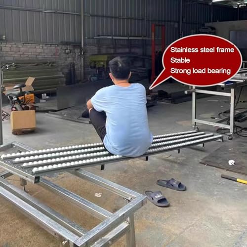 Sistema di trasporto largo 30 cm – lungo 300 cm efficiente magazzino consegna & imballaggio Solut Silver Pulley Design per scarico rapido e prestazioni