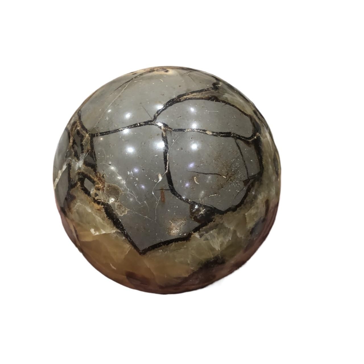 KCDFDVJFBM Stone 10cm Tortoiseshell gem Polished Crystal Ball