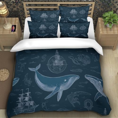 Housse de couette microfibre zippée anti-acarien lit King 220x240cm