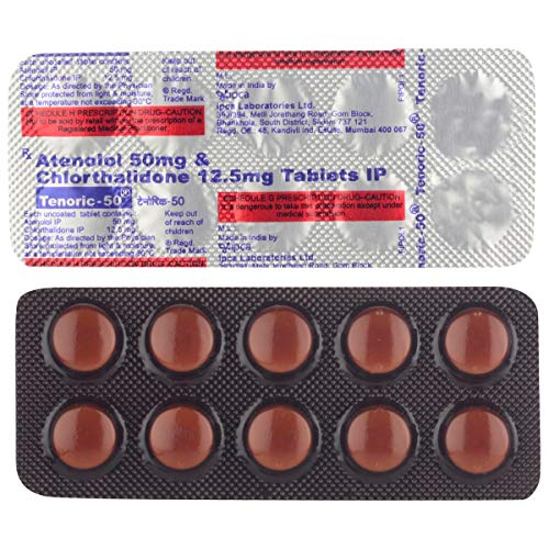 Image of Tenoric 50 - Strip of 10 Tablets