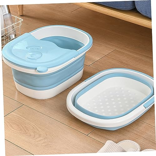 Spa de pies portátil plegable para camping y hogar miniatura 5
