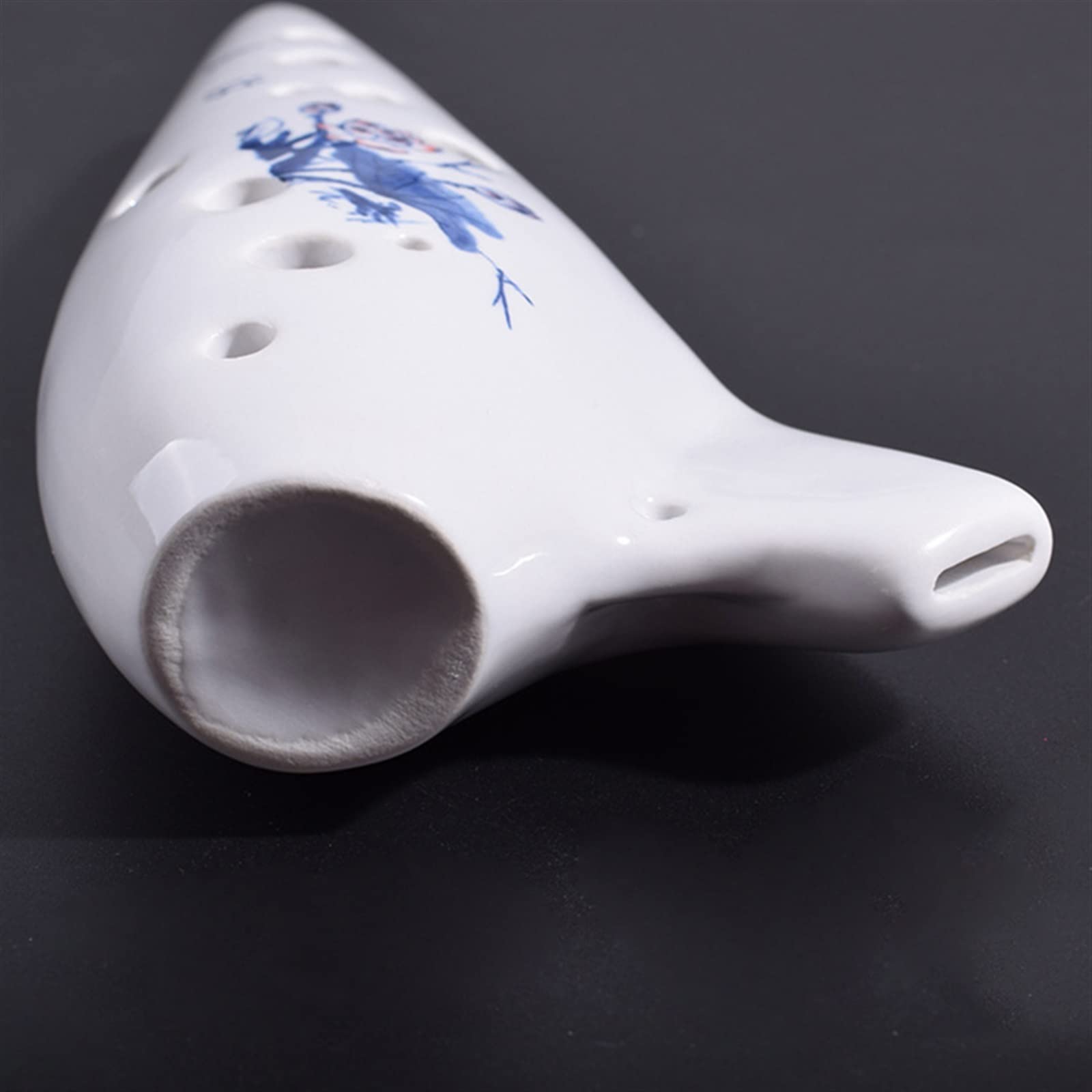 TSTS Alto C White Ocarina Instrument À Vent 12 Trous pour Interprète Débutant/Professionnel Ocarina Enfant
