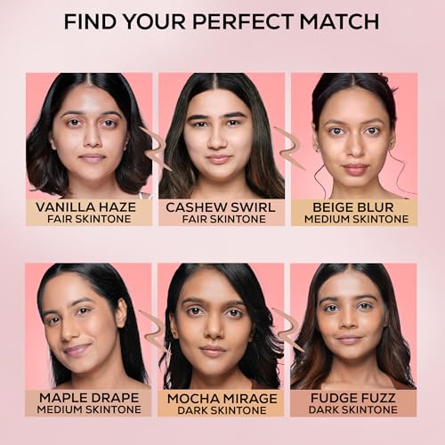 Image of RENEE Bollywood Filter Blurring Compact - Maple Drape | Pore Minimising, Matte Finish, Full Coverage, Rich Pay-off | Blurs Pores & Blemishes | 9g
