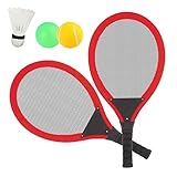 Perfeccione para el juego del padre-niño y las raquetas que aprenden a principiantes.