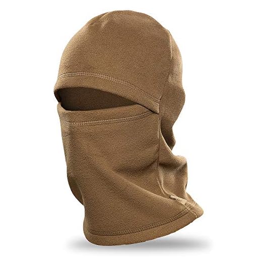 M-Tac Elite Winter Fleece Balaclava - Coldweather Mask Thermal for Winter - Men Tactical Military Style (Coyote Brown)