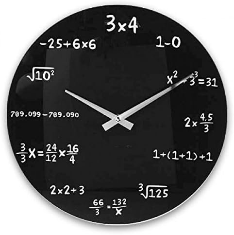 Mundo Digital Maths wall clock
