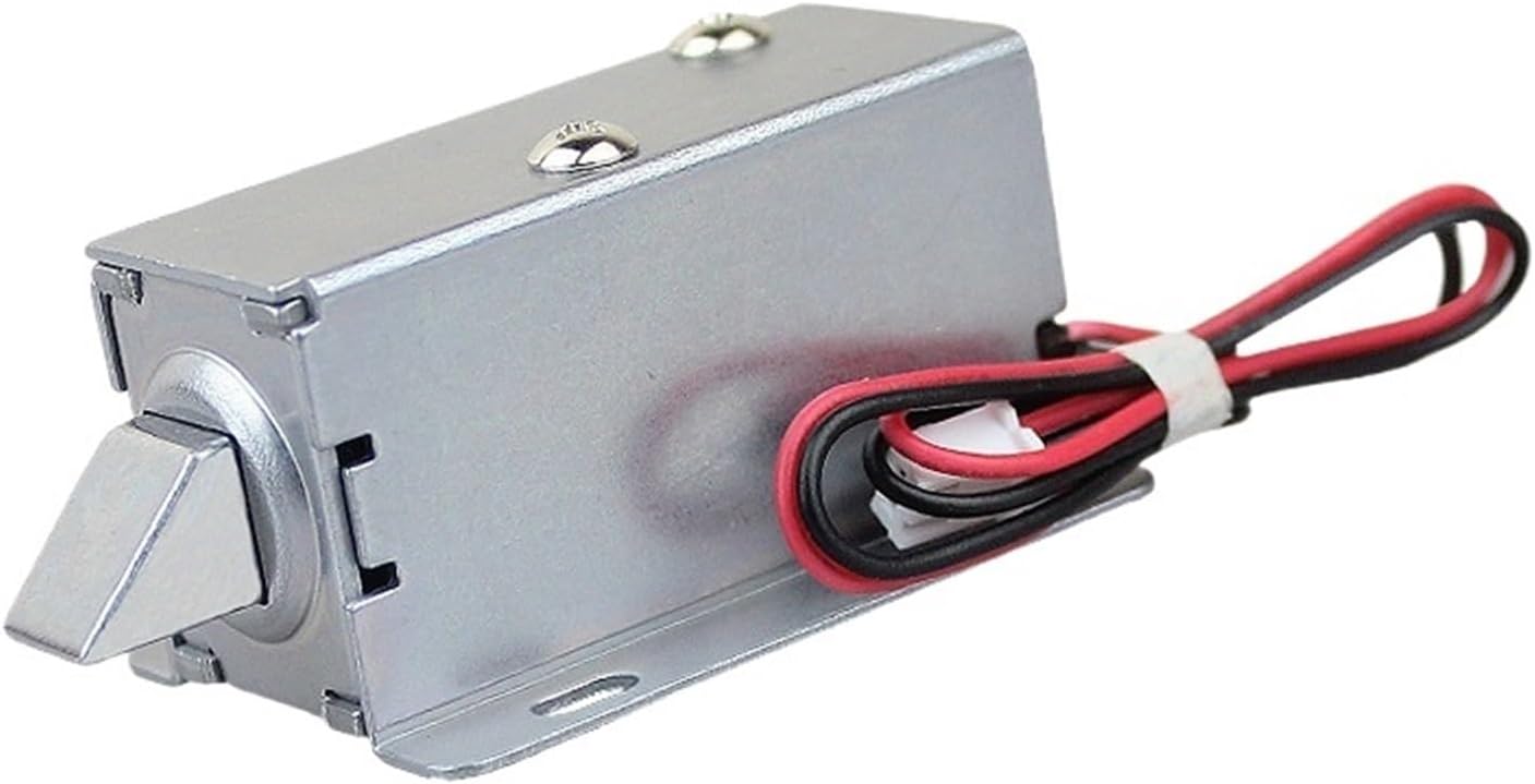 DC DC12V Small Outdoor Waterproof electromagnetic Lock mini Refrigerator Lock Concealed Freezer Lock Electric Control Box Cabinet Door Lock