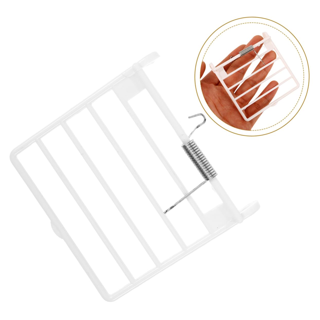 6Pezzi Porte per Gabbie per Uccelli Accessori per Gabbie Facile Installazione e Sicurezza Ottimale Compatibile con Diverse Specie Uccelli Sostituzione