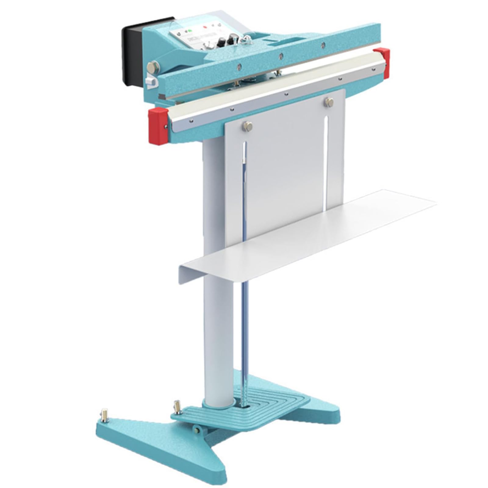 VitalisWorks Foot Pedal Impulse Heat Seal Closer Machine, Commercial Foot Pedal Heat Sealer Machine, Automatic Foot Pedal Mounted Bag Sealing Machine Sealer (Single Side Seal 450mm)