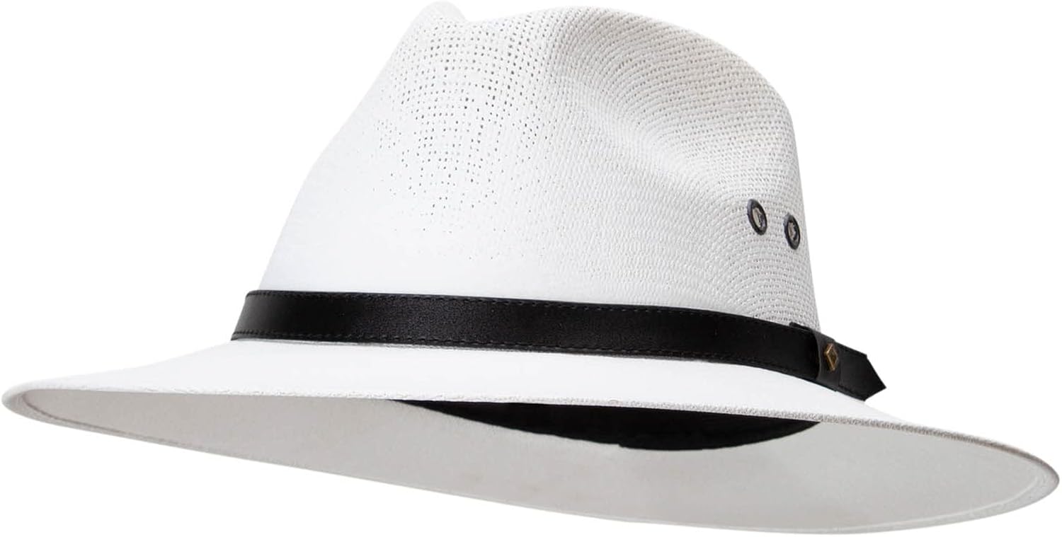 Woven Paper 3 in Brim Fedora Hat