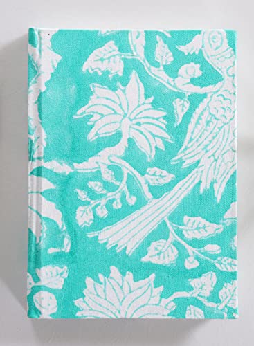 Image of Ravaiyaa - Attitude is everything Hand Block Printed Fabric Journal Handbound Notebook Gifts for Writers Recycled Paper Notebook Diary