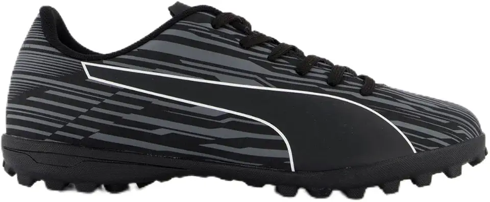 Chuteira Puma Rapido III TT BDP Society Preta e Cinza