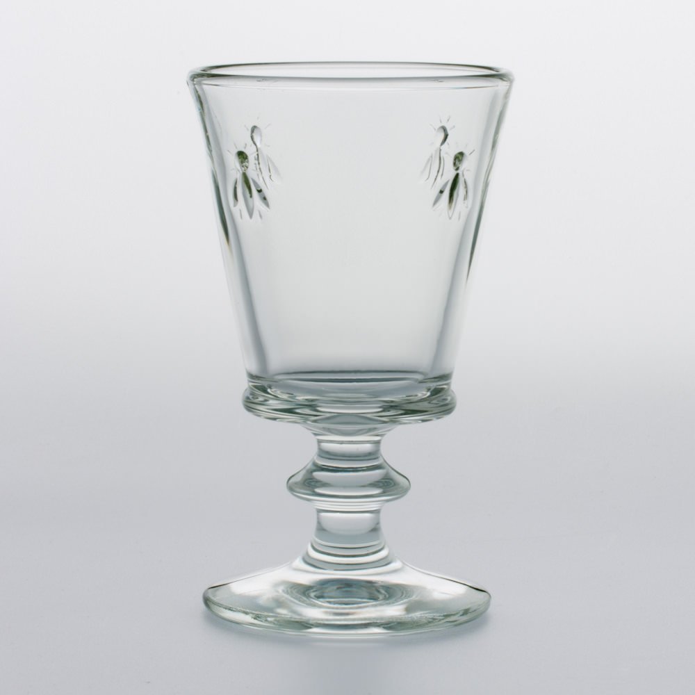 La Rochère Transparent La Rochere Bee Wine Glass Set Of 6 Goblet 8 Ounce