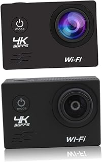 Obuyke Câmera Ao Ar Livre Ação Ao Ar Livre 4K Ação Preta 4K Ação Criativa Ação Esportiva Cinta De Ação Câmeras À Prova D'água