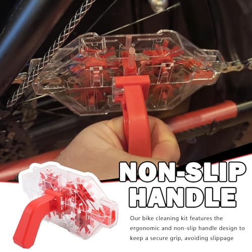 Upgraded Transparent Bike Chain Cleaner