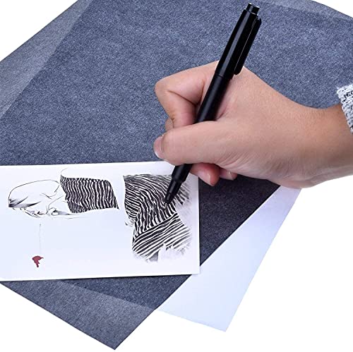 100 fogli di carta carbone A4 carta carbone carta