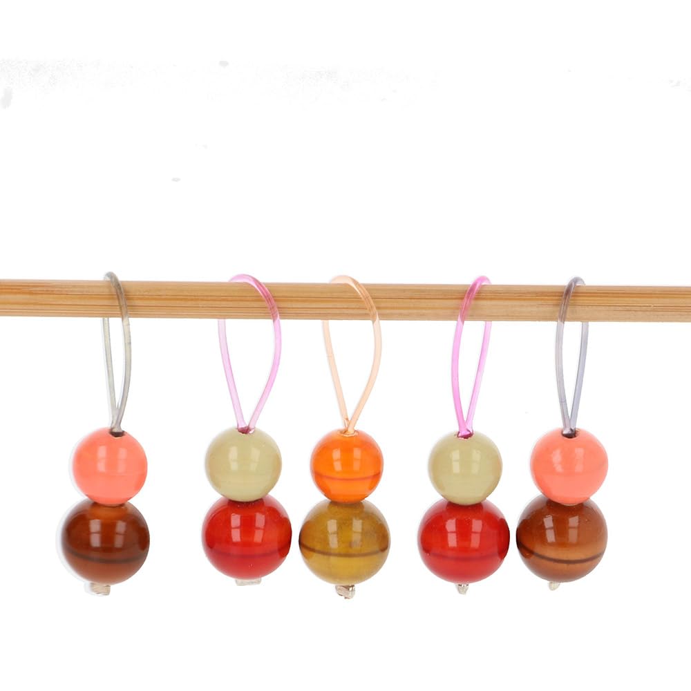 Pony Stitch Markers, Wood - 1 x 5pcs
