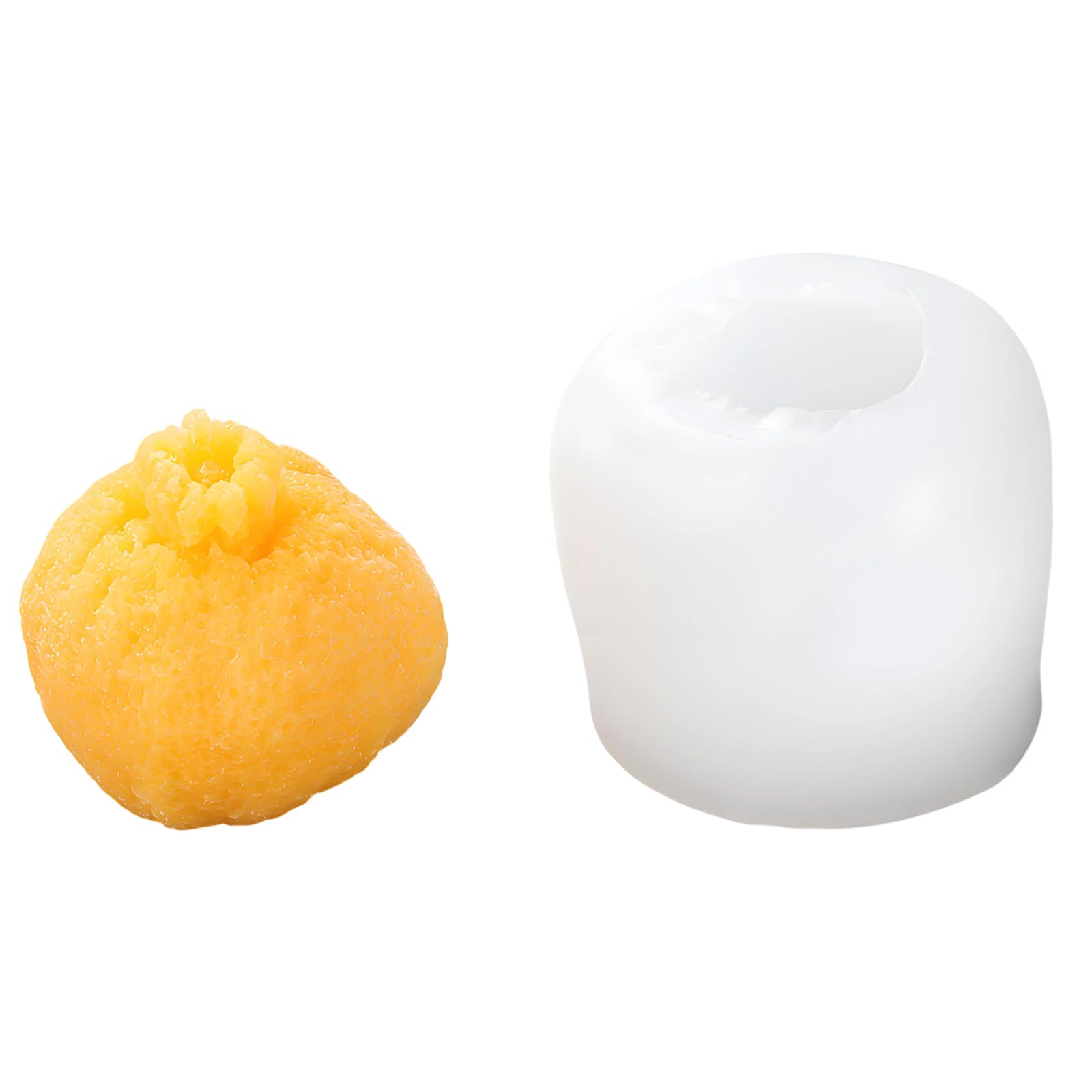 NMFLAB Silicone for Soap Making with Peach Durian Avocado Strawberry Themed Pattern Silicone Fruit