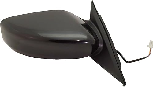 FITRITE AUTO PARTS - Espejo de puerta eléctrica lateral derecho para Nissan Altima 2013-2018, no plegable, no calentado, pintable, sin atenuación