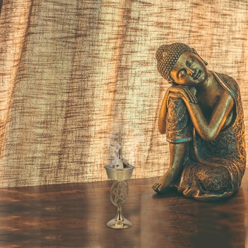 Brûleur de parfum en laiton contre les odeurs pour purifier la chambre - 7