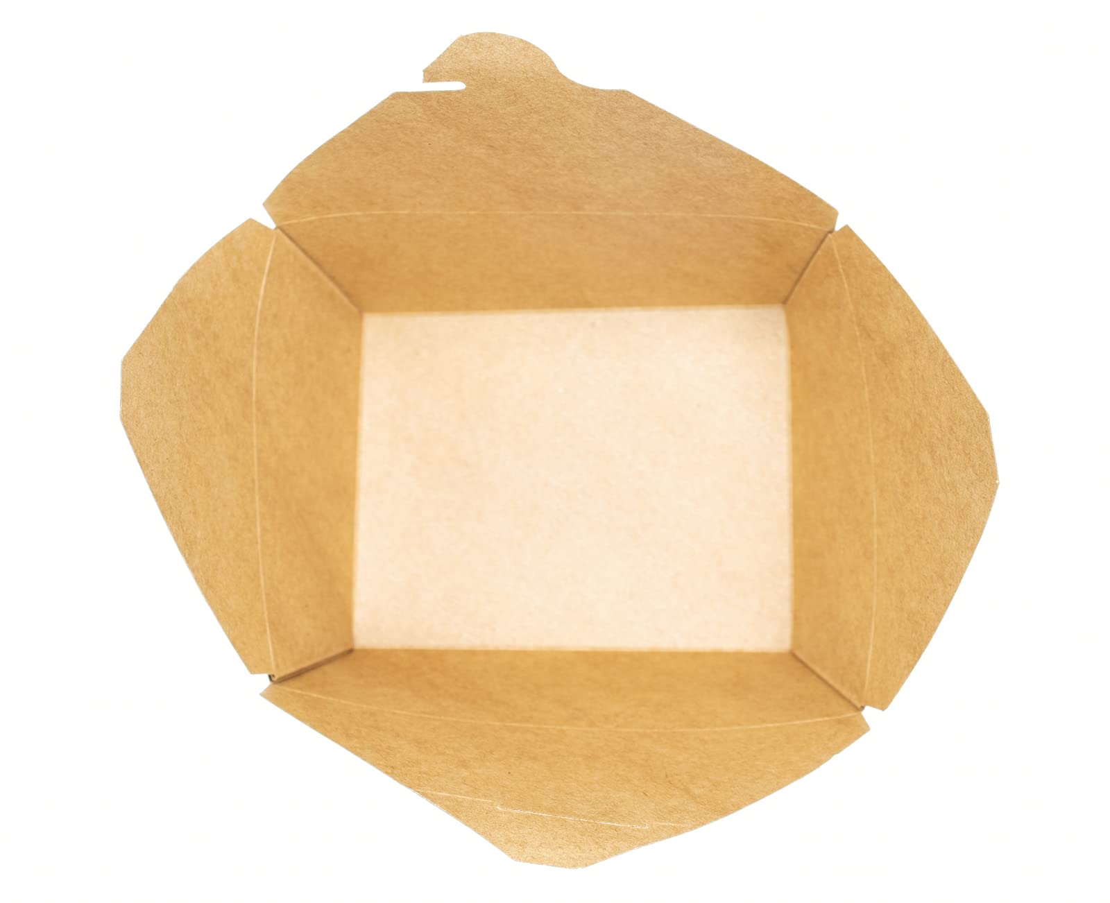 Contenitore Alimenti Kraft CKB, Cartone 200pz, con Coperchio, per Alimenti Fritti, Monoporzione, Antigrasso, Biodegradabile, Fingerfood, Take Away, 197x90x75