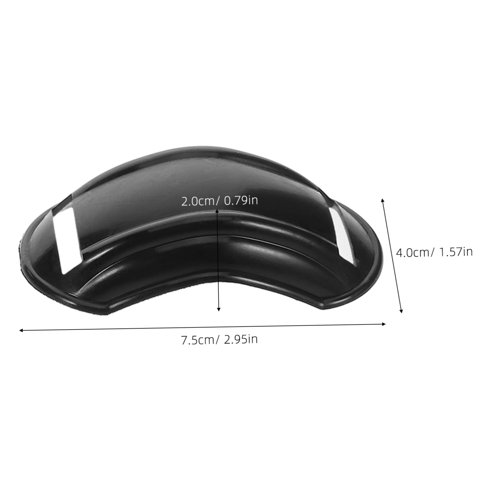 JOINPAYA 20pcs Chin Guard Pads for Motorcycle Electric Bike Chin Support for Enhanced Durable Design for Various Riding Environments