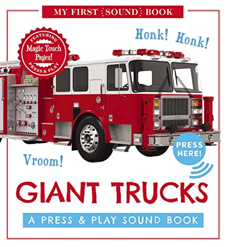 Image of Giant Trucks: My First Book of Sounds: A Press and Play Sound Board Book