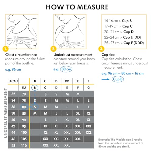 Medela Keep Cool Sleep Nahtloses Schwangerschafts- und Still-Bustier – BH ohne Bügel mit atmungsaktivem Rückenteil und Soft-Touch-Stoff