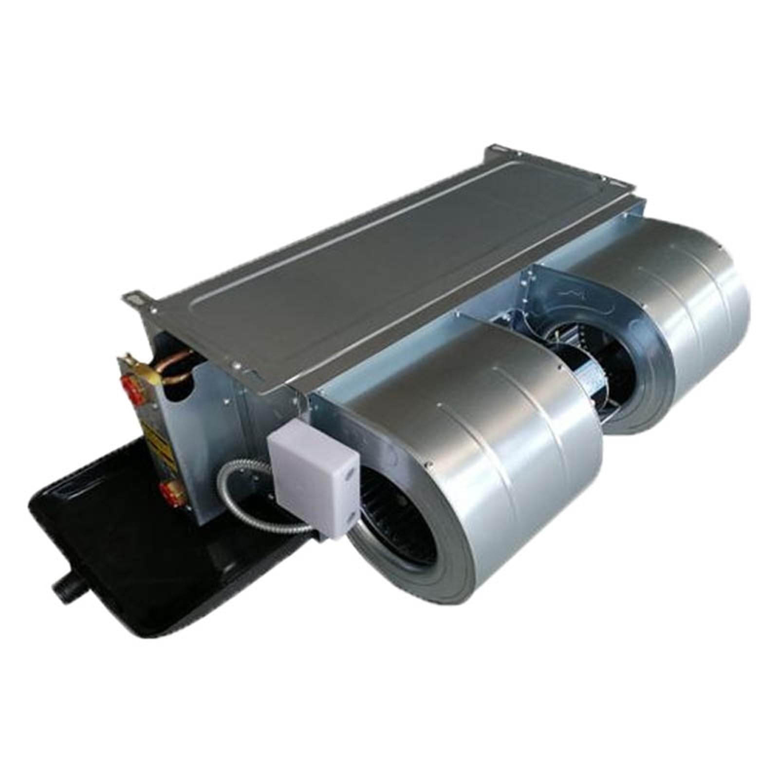 Vassoio Raccolta Condensa per Condizionatore Split Portatile Dispositivo Raccolta dell'Acqua con Funzione Drenaggio per Sistemi Pompa Calore HVAC (101x24x3cm)