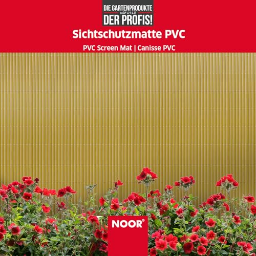 Pantalla protectora PVC transparente Noor divisor de espacios para terraza 5
