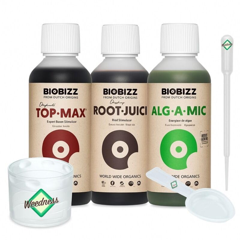 BioBizz Tripack Stimulator Weedness solution contre les plantes faibles en floraison