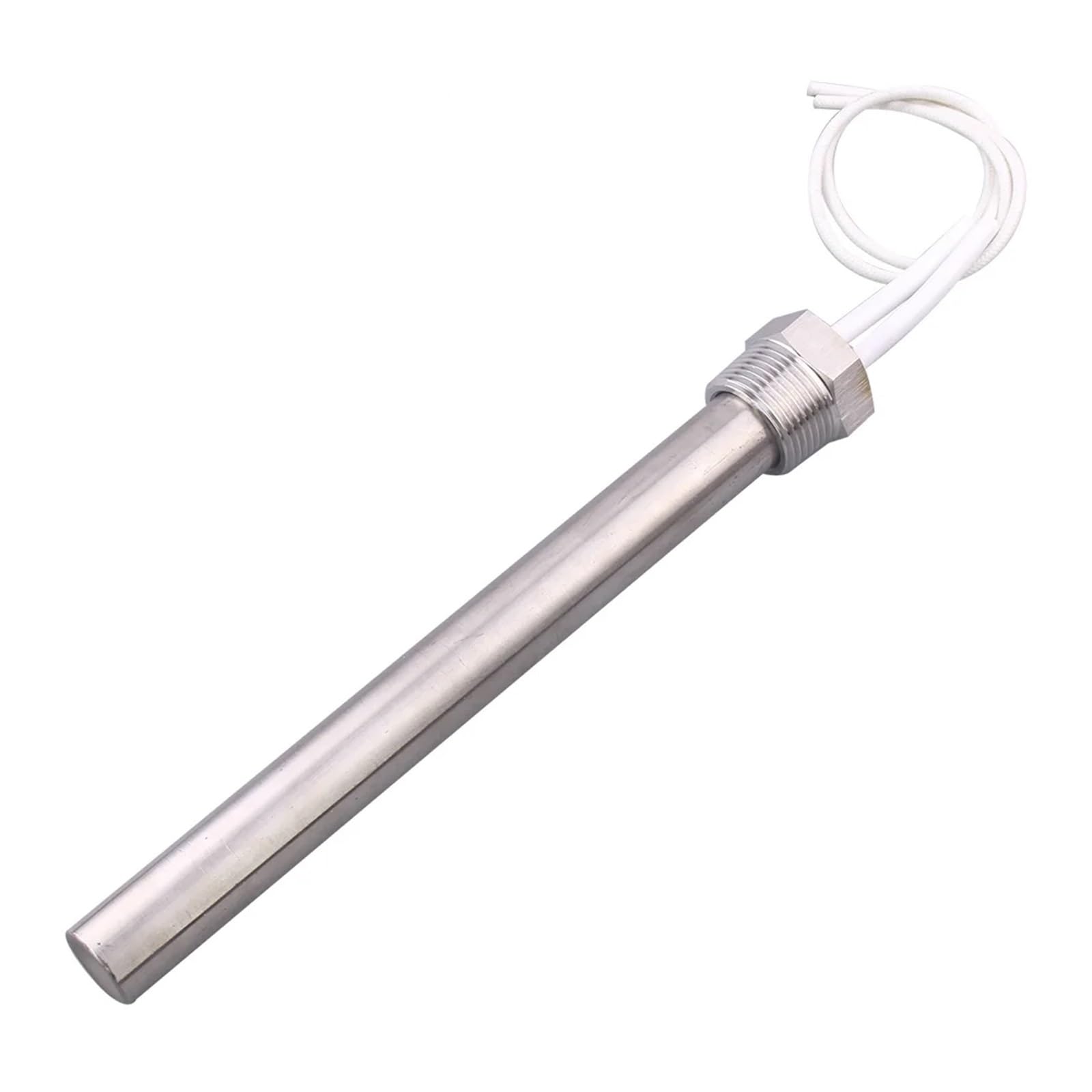 fengpeng grzałka nabojowa 3/4 cala gwint NPT woda 120 V 1250 W/1500 W/1750 W elektryczny element grzewczy SUS304 (1750 W L375 mm)