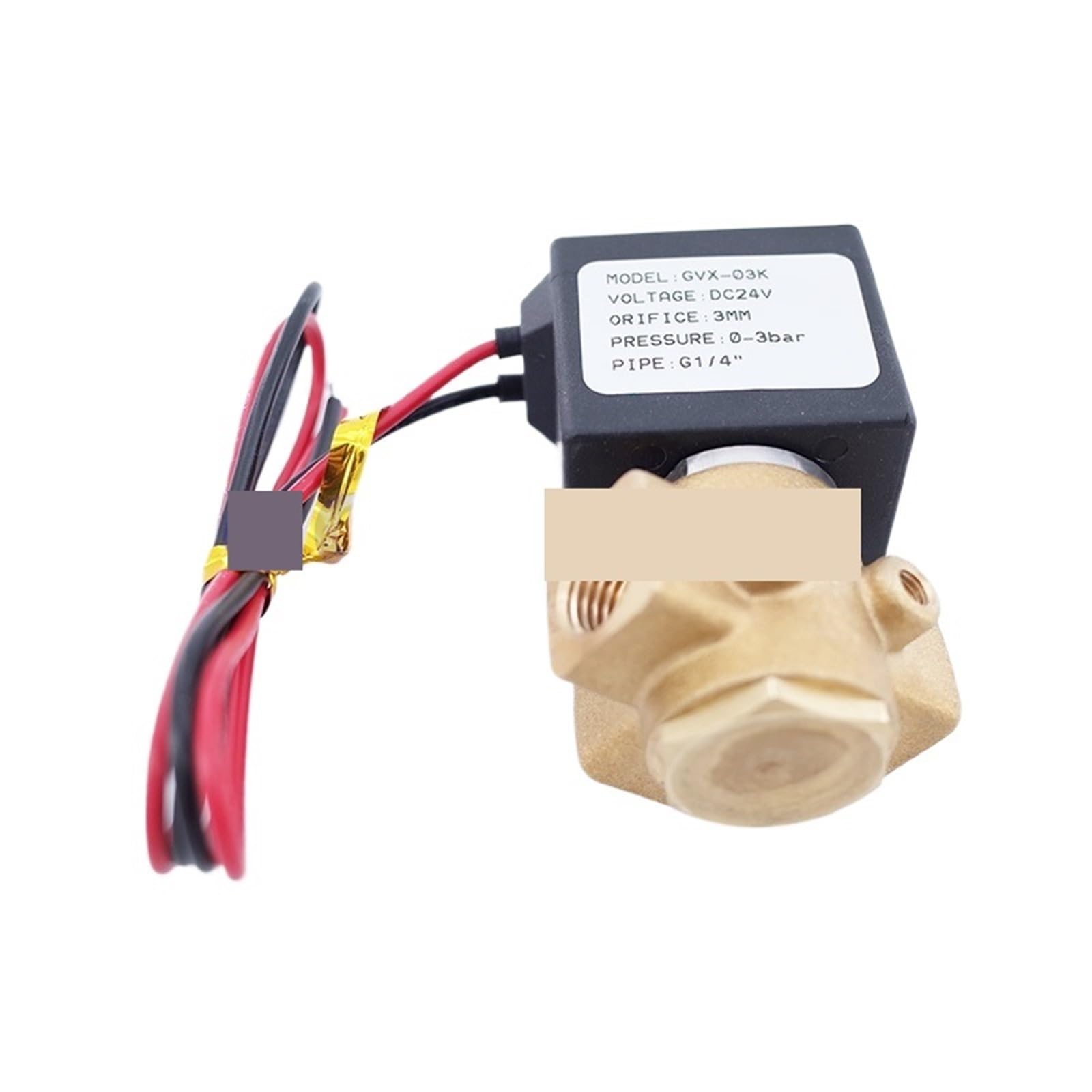 3/2-drożny zawór elektromagnetyczny normalnie otwarty/zamknięty 0.3 cm 0.6 cm 1.5mm/2.2mm/3mm (0.6 cm, 3MM_12VDC_NO)