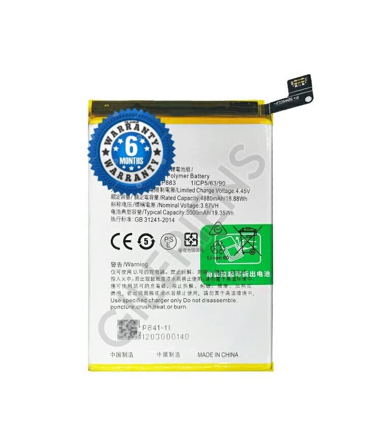 Image of Original BLP883 Battery for Oppo 8S 5G Battery with 6 Month warrenty****(SEP009)