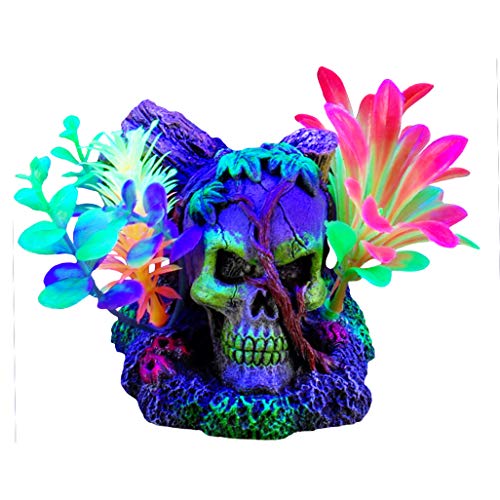 Amazon.ca: Marina iGlo Ornament - Skull with Vines and Plants - 11 cm (4.5 in)
