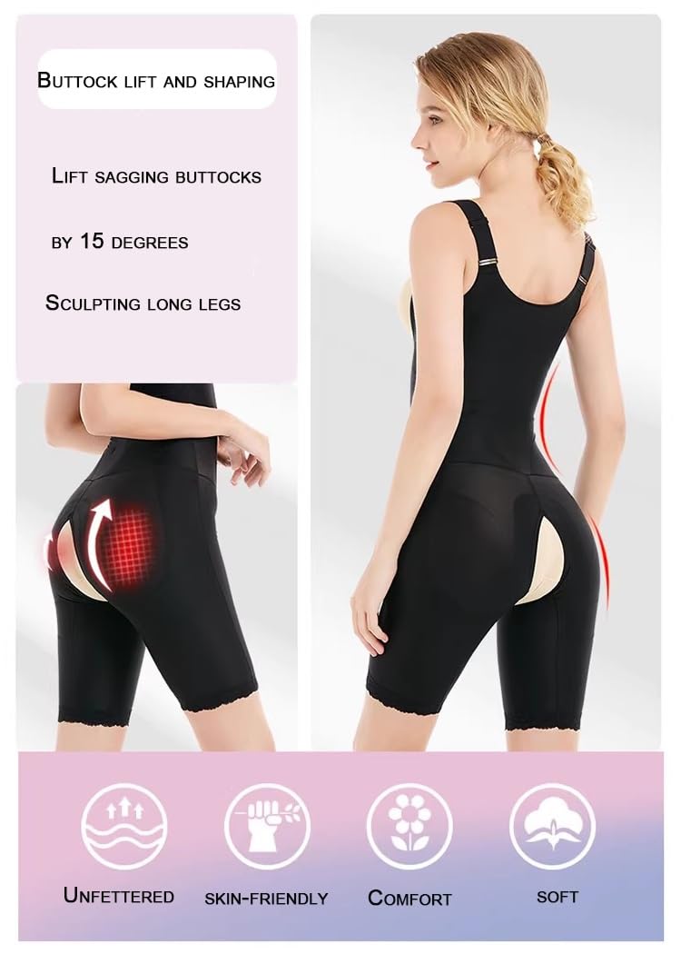 Fajas Reductoras Mujer Abdomen Moldeador Invisible Body Reductor Shapewear Bodysuit