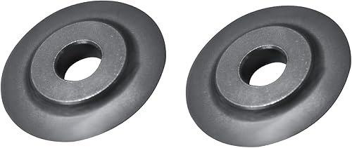 Paquete de 2 ruedas de repuesto para cortadora de tubos modelo E-3469 para piezas de repuesto de máquina de corte RIDGID 41317