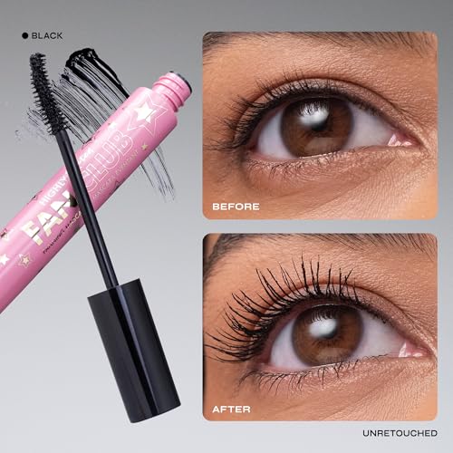 Image of Milani Highly Rated Fan Club Fanning Mascara - Volumizing & Lengthening Lash Makeup for Lifted, Curled Lashes - 24-Hour Smudge-Proof Formula - Vegan & Cruelty-Free, Made in Italy, Black (Pack of 2)