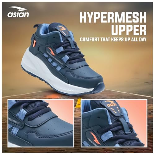Image of ASIAN Adventure-41 Kids High Top Sports Shoes for Boys & Girls | Lightweight Cushioned Shoes for Running & Play | Breathable Anti-Skid Shoes