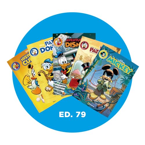 Kit Gibis Disney Edição 79 - Outubro/2025 - com 5 revistas